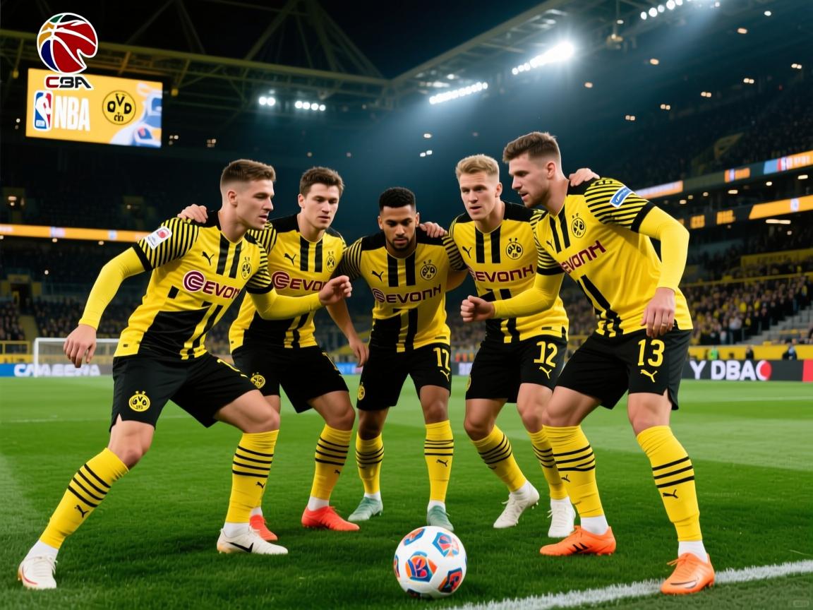 多特蒙德边锋团队配合完美，攻守兼备  第2张