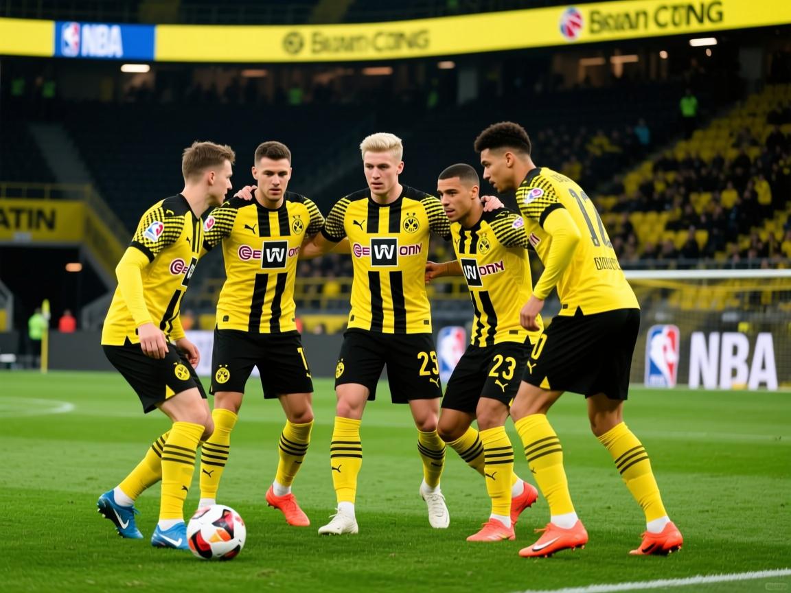 多特蒙德边锋团队配合完美，攻守兼备  第4张