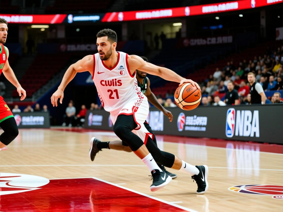 突尼斯队队员个人突破，实力得到认可