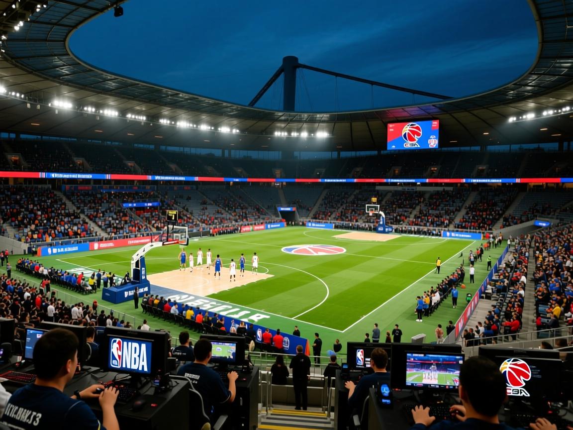 世界著名篮球队云集慕尼黑体育场 第3张