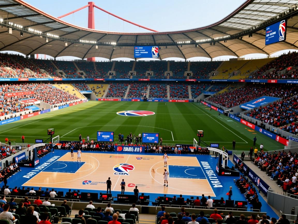 世界著名篮球队云集慕尼黑体育场 第4张