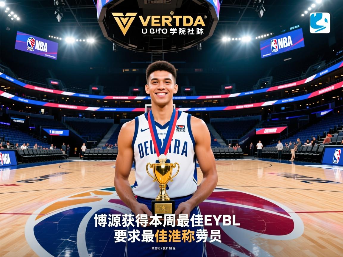 Veritas学院社媒晒海报：博源获得本周最佳EYBL最佳球员称号  第2张